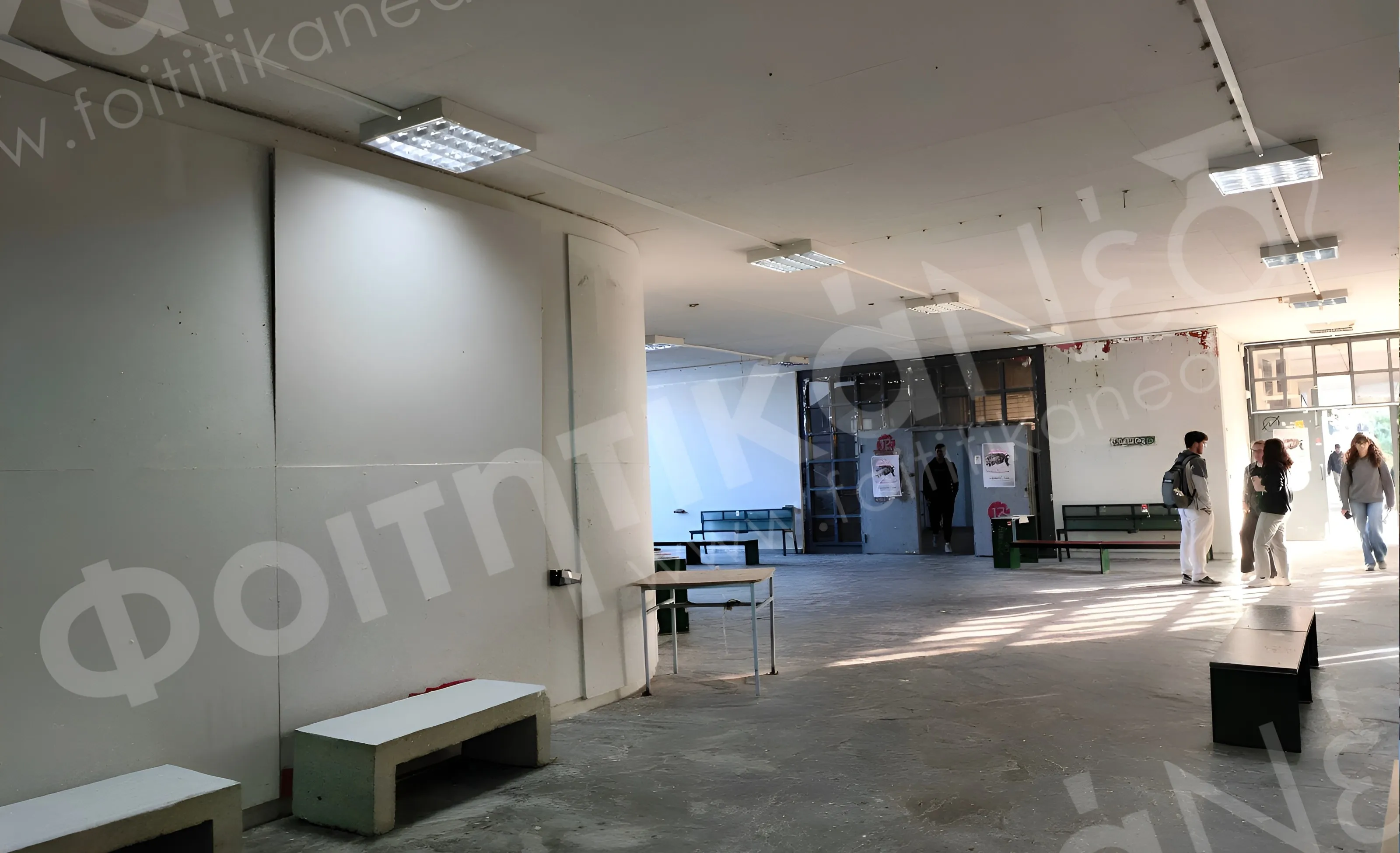 Το Πολυτεχνείο "καθάρισε" τη "ρύπανση" των πολιτικών χώρων των φοιτητικών παρατάξεων! ΔΕΙΤΕ ΕΙΚΟΝΕΣ