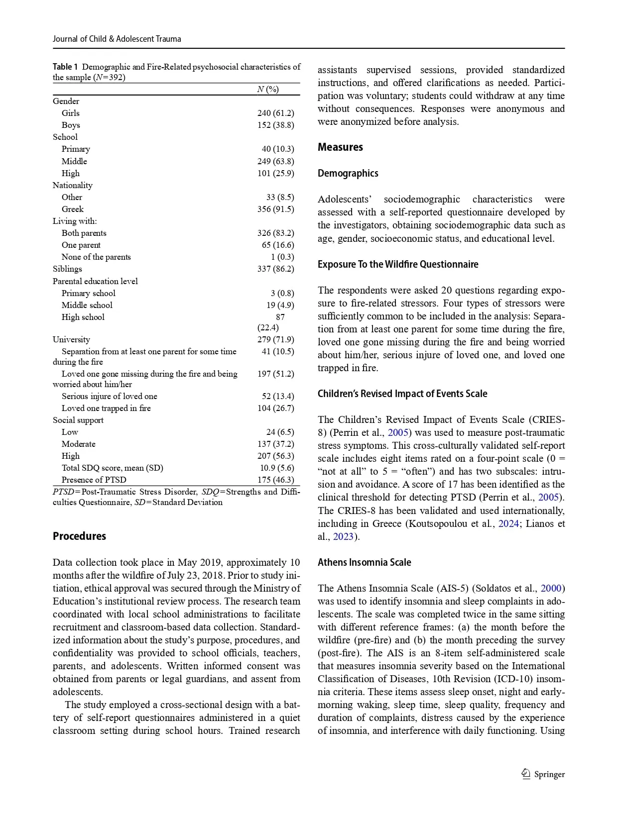 μελέτη-έρευνα μάτι