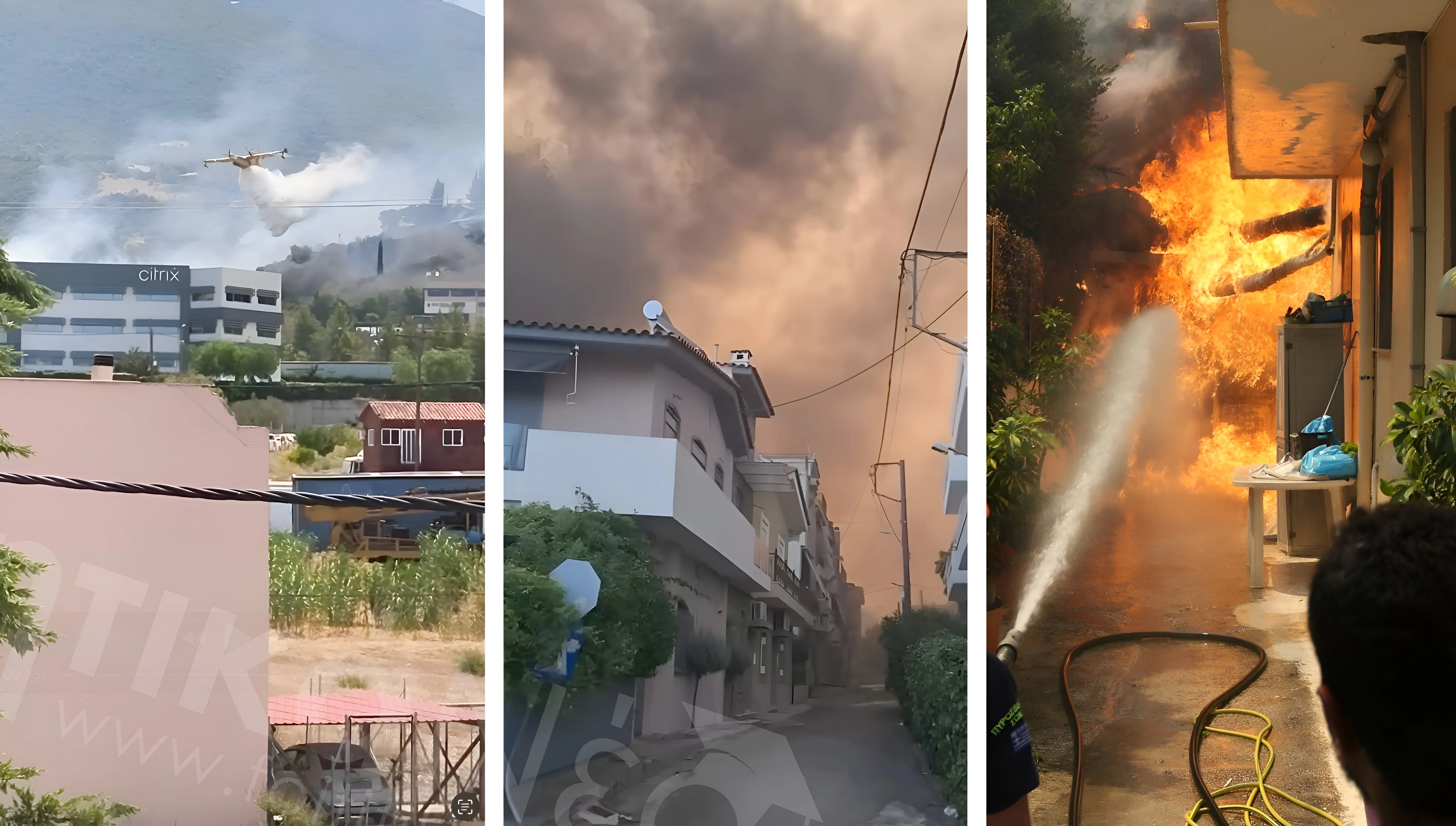 Πάτρα τώρα φωτιά - πάτρα πυρκαγια