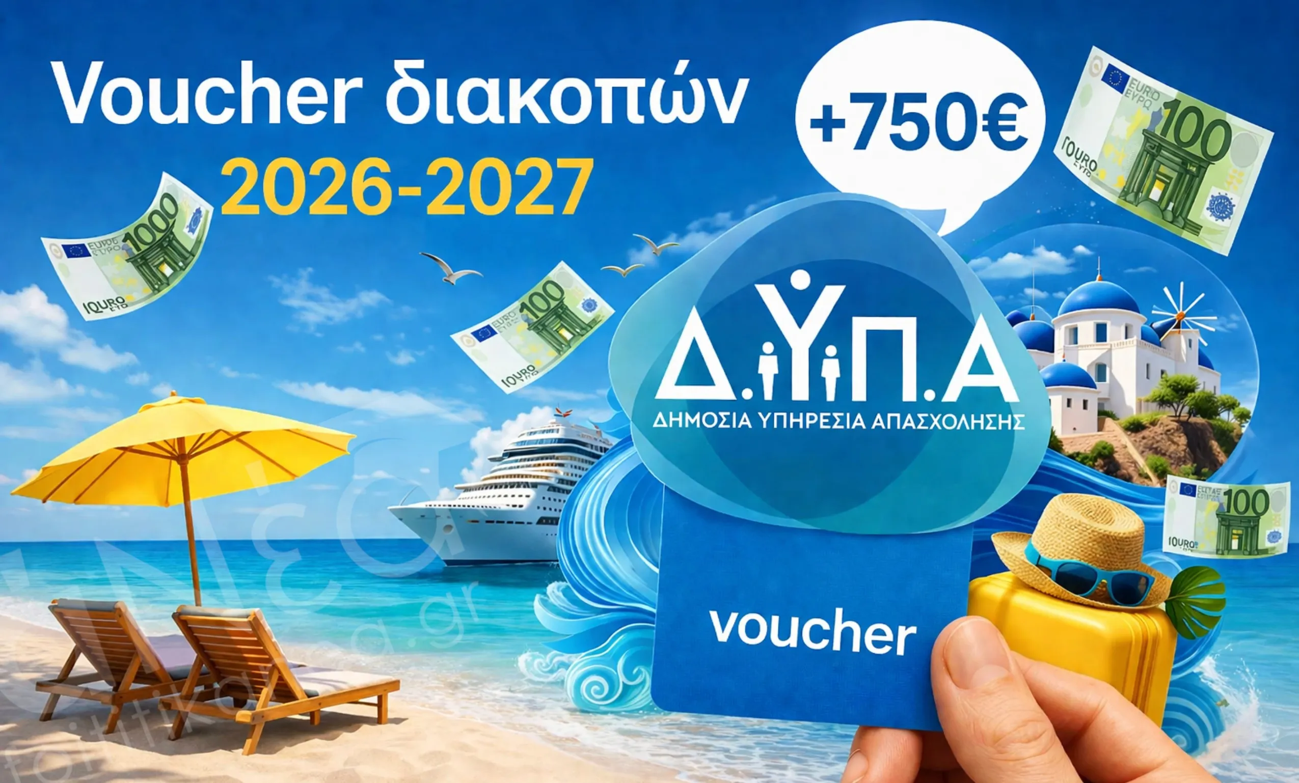 Voucher Τουρισμού 2026 ΔΥΠΑ
