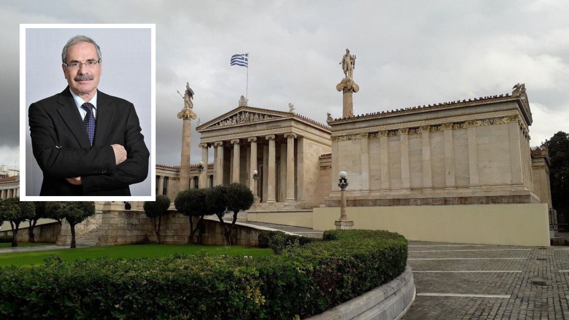  Ακαδημία Αθηνών: Ο καθηγητής Χριστόφορος Χαραλαμπάκης στην Έδρα της Γλωσσολογίας Αθηνών