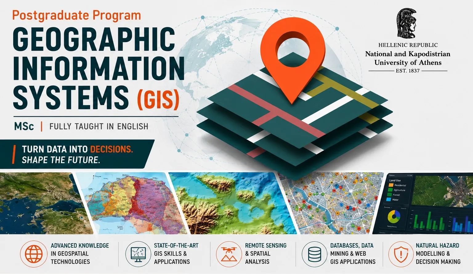 Μεταπτυχιακό Geographic Information Systems 2026