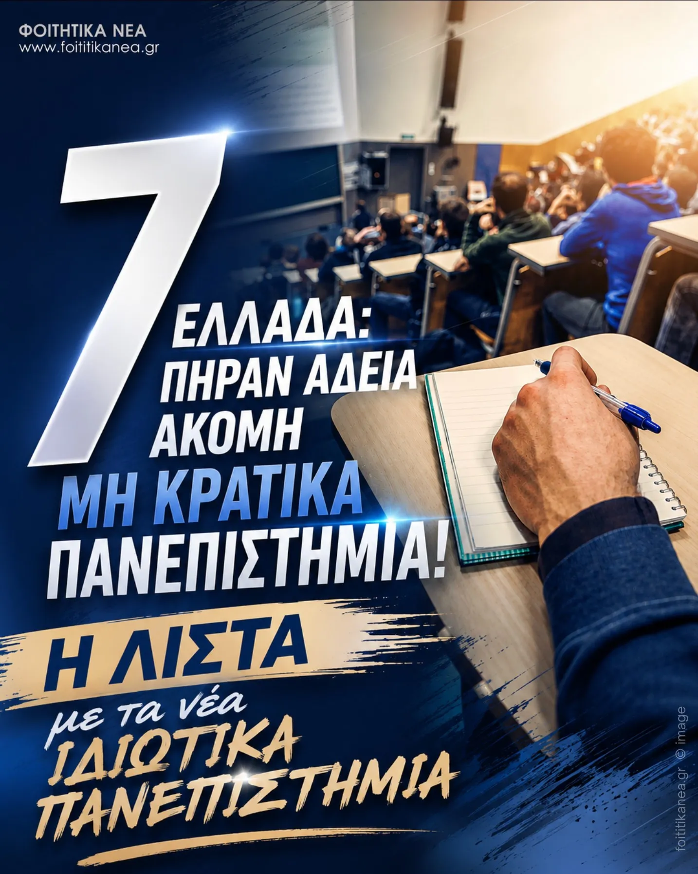 νέα Ιδιωτικά Πανεπιστήμια Ελλάδα 2026-2027