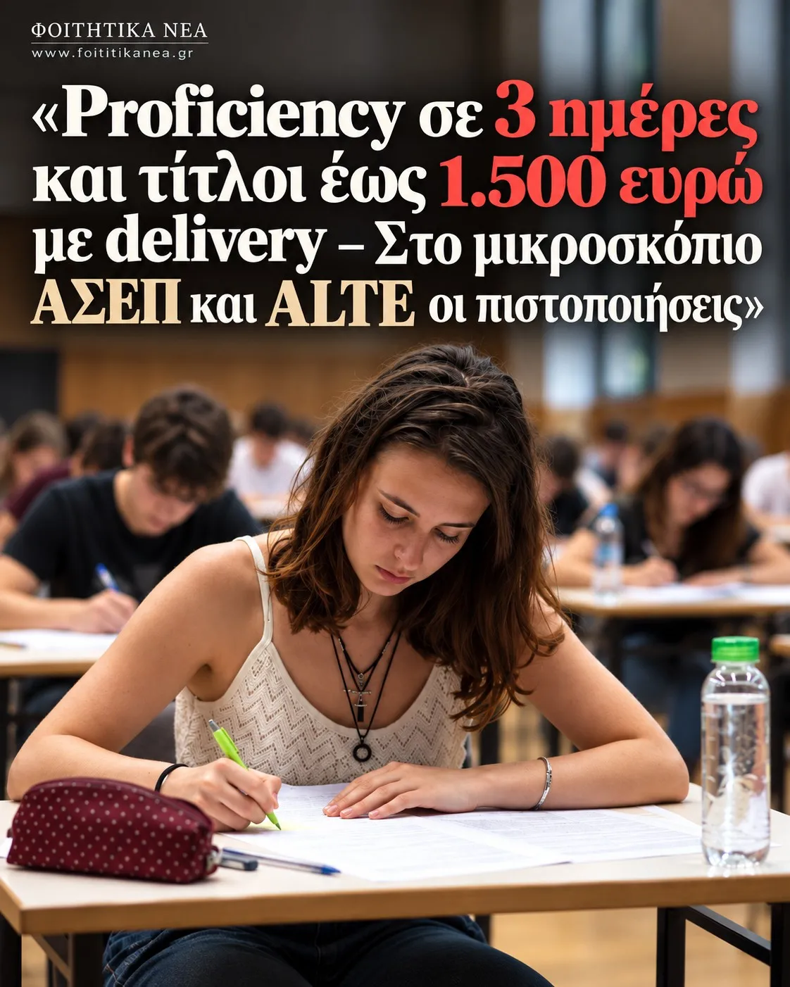 Proficiency σε 3 ημέρες και τίτλοι έως 1.500 ευρώ με delivery – Στο μικροσκόπιο ΑΣΕΠ και ALTE οι πιστοποιήσεις