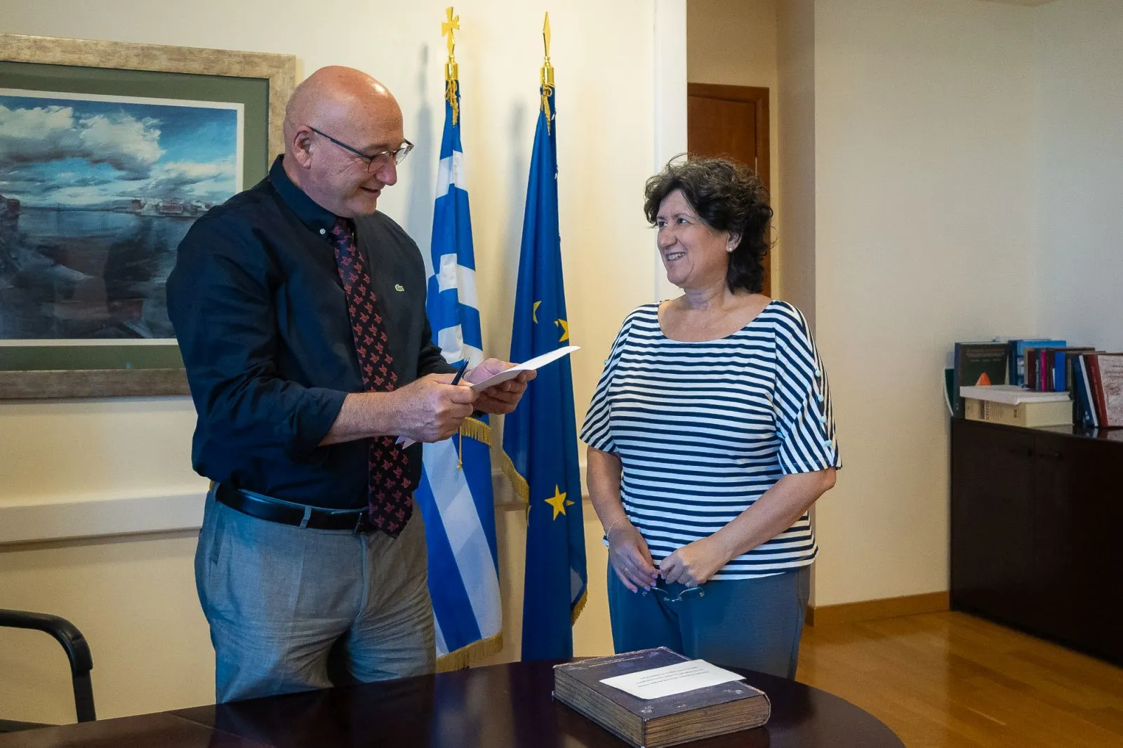 ορκωμοσία Παναγιώτα Μήνη
