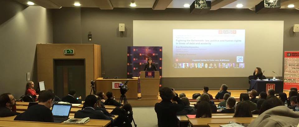 Zωή Κωνσταντοπούλου LSE 2015